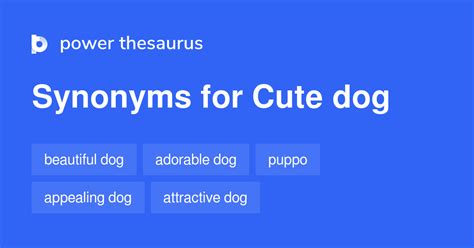 dog synonyms